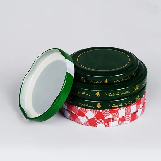 90mm 100mm 110mm Gold Twist off Jar Lid Metal Lug Cap 