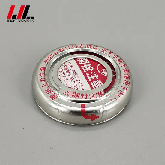 4L Red Type Logo Metal Pressure Cap /Iron Lids for Oil Bucket Engine Oil Tin Can 