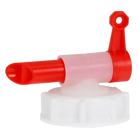 Plastic Screw Lid for Jerry Cans DIN61 Dispenser Cap with Drain Tap 