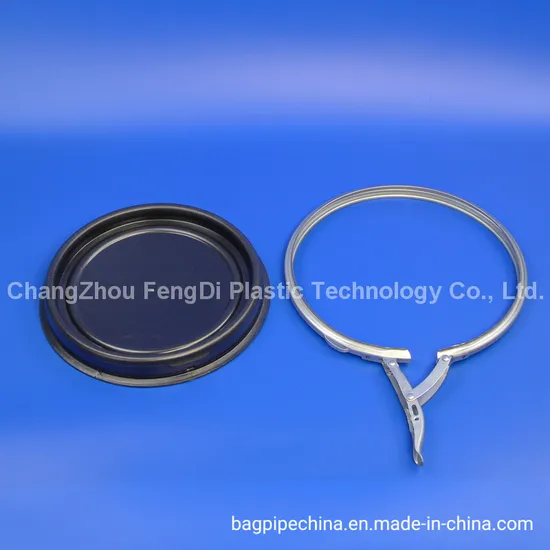 Metal Lever Locking Ring Lids for 30L Open Head Plastic Drums 