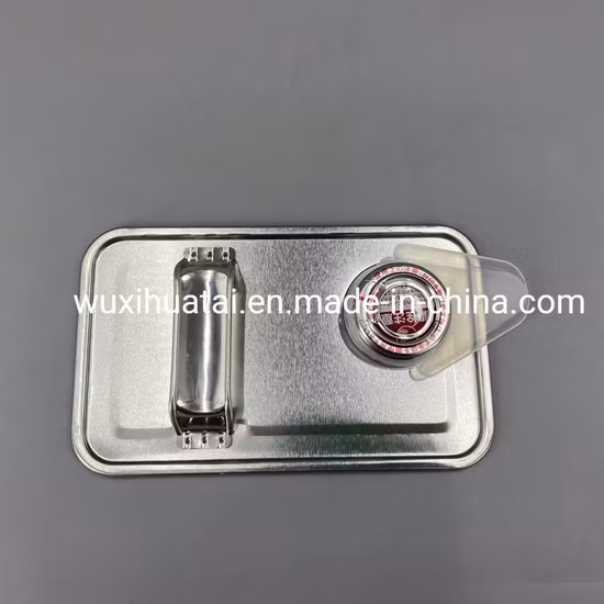4L Engine Oil Tin Can Top Lid and Bottom Ends, Metal Lid for F