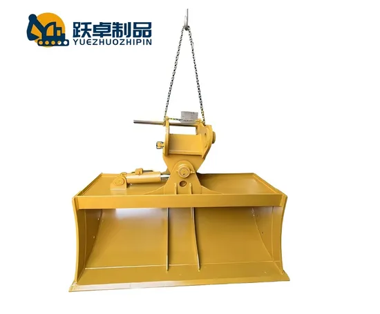 Hydraulic Rotary Tilting Bucket Excavator Accessories with Swinging and Tilting Feature 