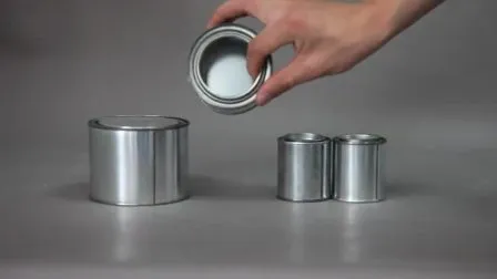 Paint Tin Can Lid, Ring, Bottom, with Lining Compound Metal Can Components 152mm for Paints 