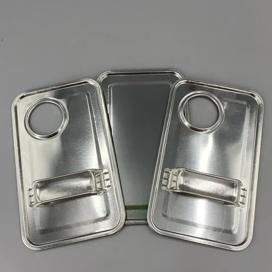 Chemical Tinplate Metal Square Tin Can Lid, Motor Can Lid, Screw Caps 