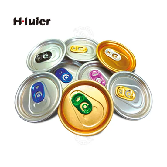 Easy Open Lid Various Styles Rpt (Ring Pull Type) 202 Sot Lids 